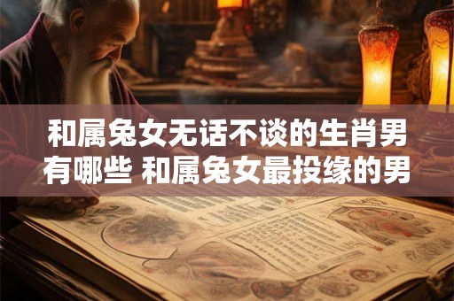 和属兔女无话不谈的生肖男有哪些 和属兔女最投缘的男生肖是