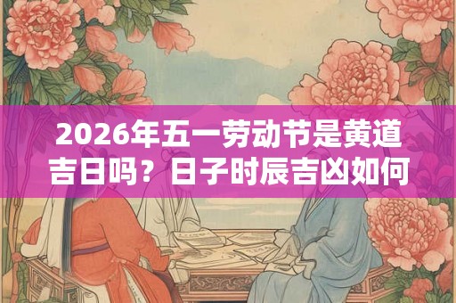 2026年五一劳动节是黄道吉日吗？日子时辰吉凶如何？