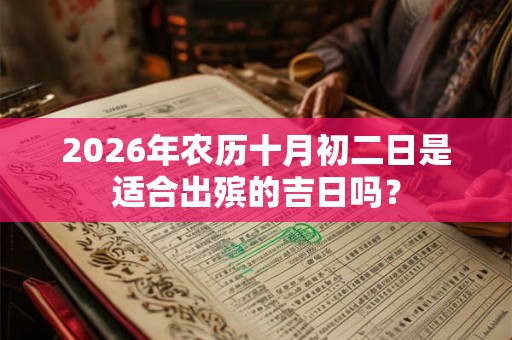 2026年农历十月初二日是适合出殡的吉日吗？