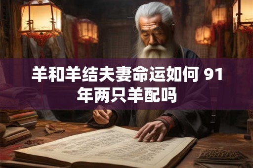 羊和羊结夫妻命运如何 91年两只羊配吗