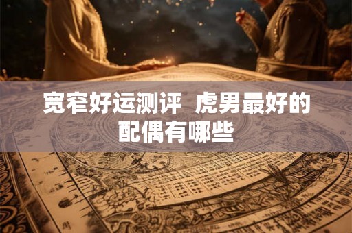宽窄好运测评 虎男最好的配偶有哪些 宽窄好运测评 虎男最好的配偶有哪些