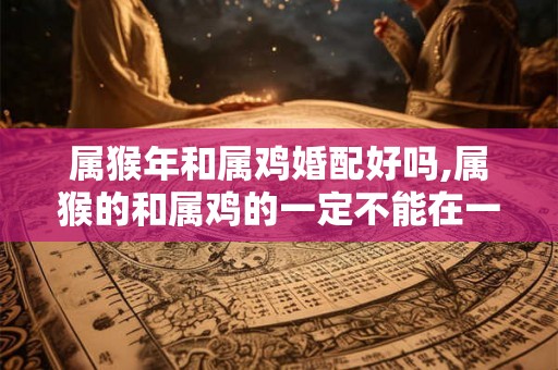 属猴年和属鸡婚配好吗,属猴的和属鸡的一定不能在一起吗