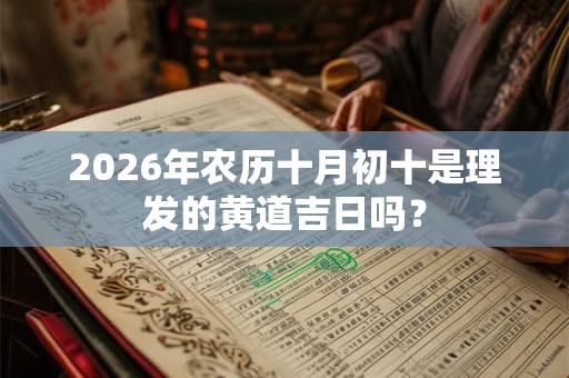 2026年农历十月初十是理发的黄道吉日吗？