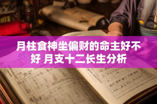 月柱食神坐偏财的命主好不好 月支十二长生分析