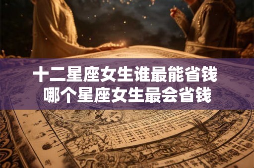 十二星座女生谁最能省钱 哪个星座女生最会省钱