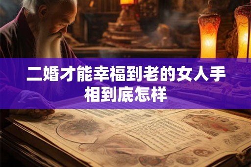二婚才能幸福到老的女人手相到底怎样
