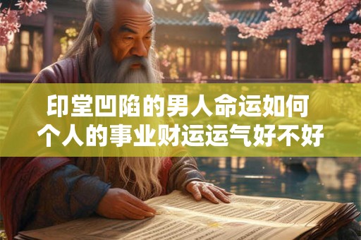 印堂凹陷的男人命运如何 个人的事业财运运气好不好