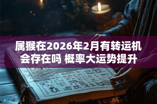 属猴在2026年2月有转运机会存在吗 概率大运势提升