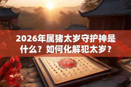 2026年属猪太岁守护神是什么？如何化解犯太岁？