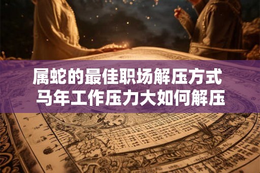 属蛇的最佳职场解压方式 马年工作压力大如何解压