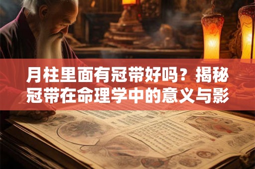月柱里面有冠带好吗?揭秘冠带在命理学中的意义与影响 月柱里面有冠带好吗?揭秘冠带在命理学中的意义与影响