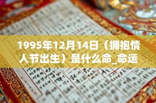 1995年12月14日（拥抱情人节出生）是什么命_命运如何