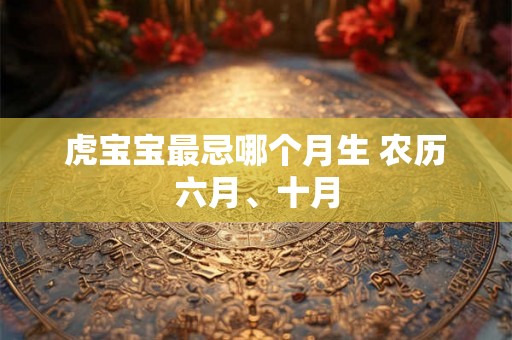 虎宝宝最忌哪个月生 农历六月、十月