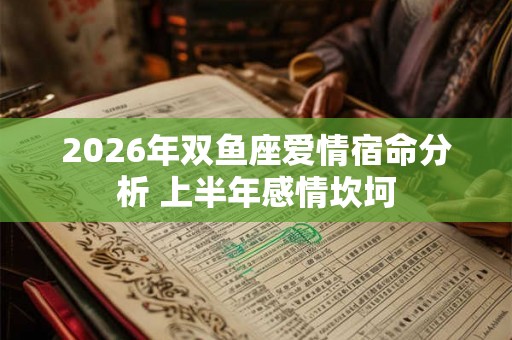2026年双鱼座爱情宿命分析 上半年感情坎坷 2026年双鱼座爱情宿命分析 上半年感情坎坷