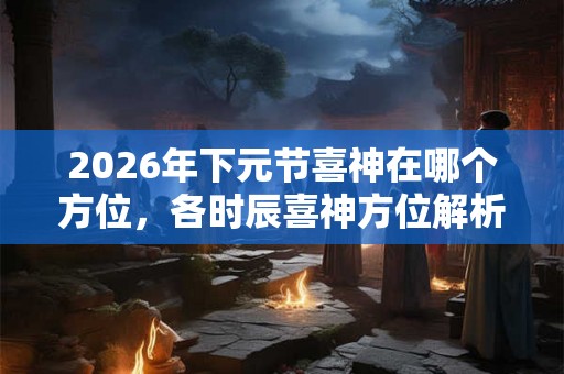 2026年下元节喜神在哪个方位，各时辰喜神方位解析