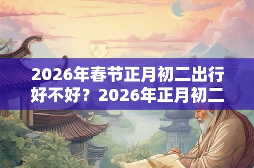 2026年春节正月初二出行好不好？2026年正月初二卦象吉凶？