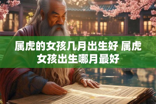 属虎的女孩几月出生好 属虎女孩出生哪月最好