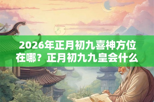 2026年正月初九喜神方位在哪？正月初九九皇会什么意思？