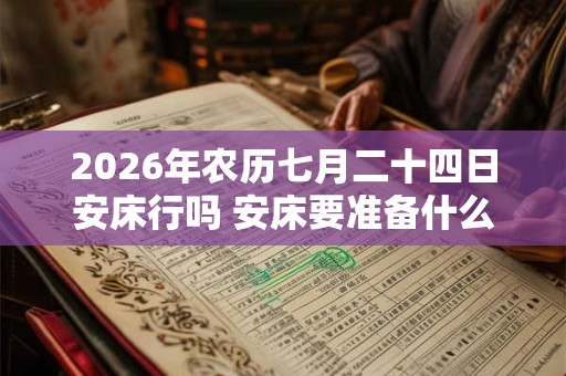 2026年农历七月二十四日安床行吗 安床要准备什么