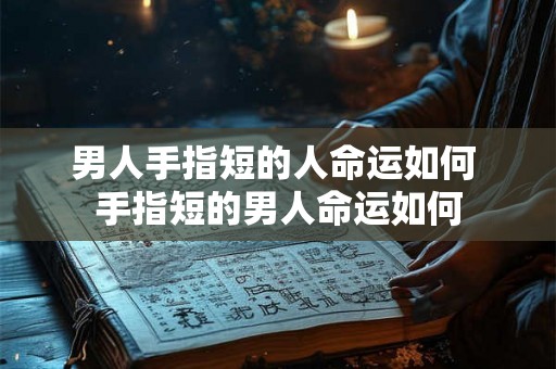 男人手指短的人命运如何 手指短的男人命运如何