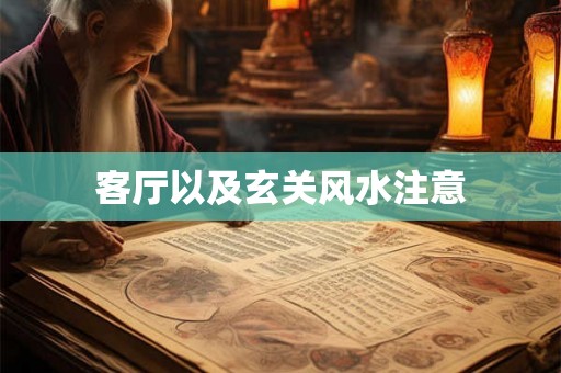 客厅以及玄关风水注意