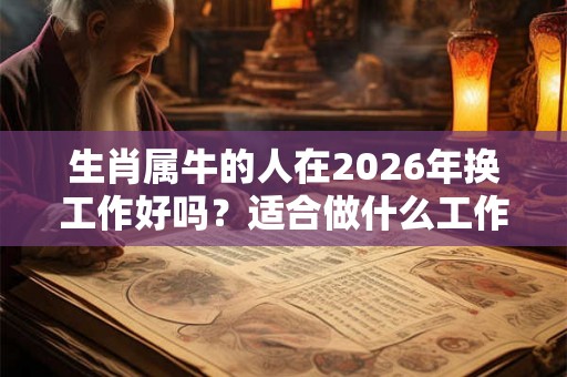 生肖属牛的人在2026年换工作好吗?适合做什么工作? 生肖属牛的人在2026年换工作好吗?适合做什么工作?