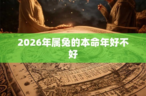 2026年属兔的本命年好不好 2026年属兔的本命年好不好