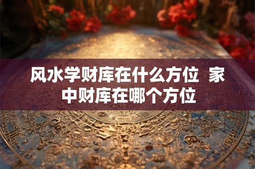 风水学财库在什么方位  家中财库在哪个方位