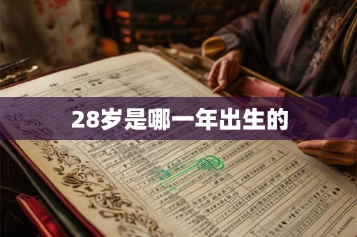 28岁是哪一年出生的 28岁是哪一年出生的