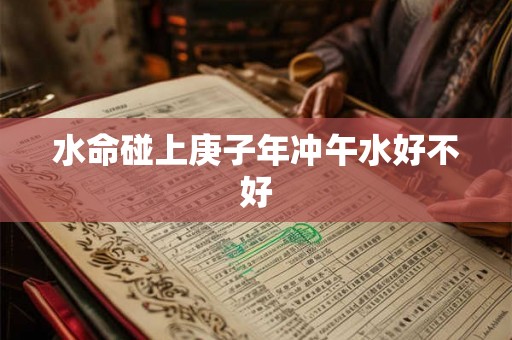 水命碰上庚子年冲午水好不好