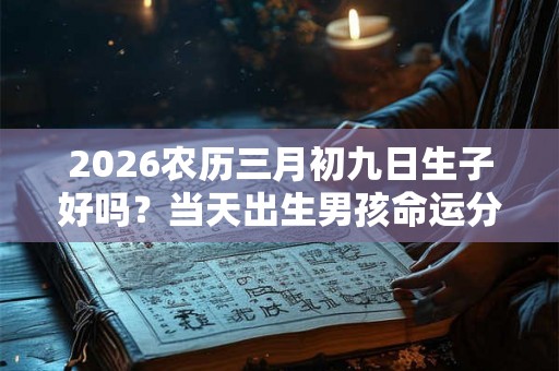 2026农历三月初九日生子好吗？当天出生男孩命运分析