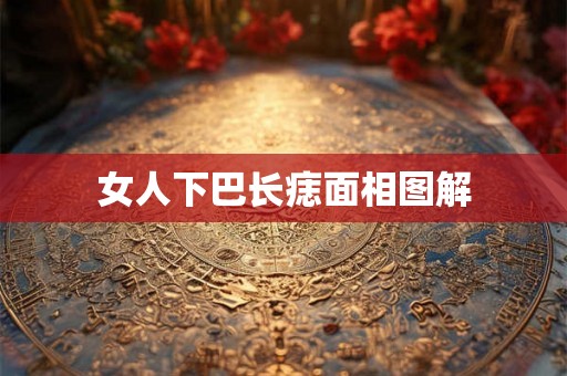 女人下巴长痣面相图解 女人下巴长痣面相图解