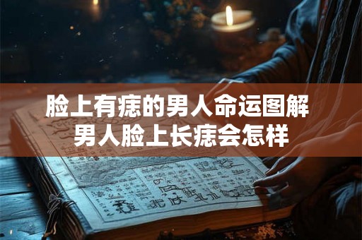 脸上有痣的男人命运图解 男人脸上长痣会怎样