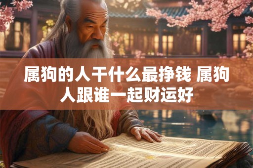 属狗的人干什么最挣钱 属狗人跟谁一起财运好