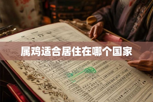 属鸡适合居住在哪个国家