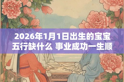 2026年1月1日出生的宝宝五行缺什么 事业成功一生顺遂