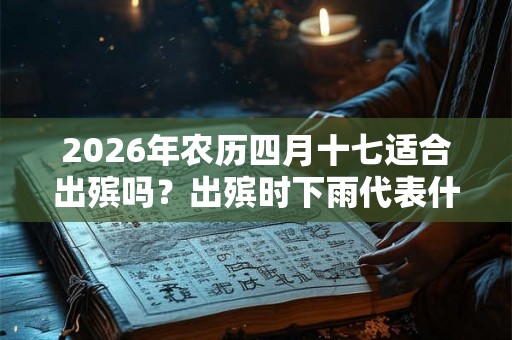 2026年农历四月十七适合出殡吗？出殡时下雨代表什么？