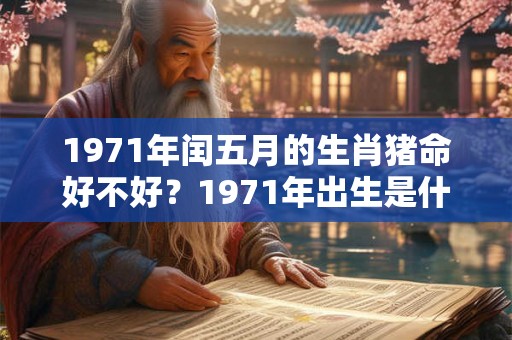 1971年闰五月的生肖猪命好不好？1971年出生是什么命？