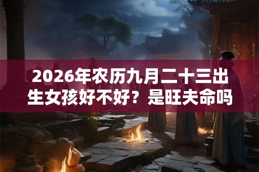 2026年农历九月二十三出生女孩好不好？是旺夫命吗？