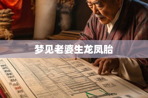 梦见老婆生龙凤胎