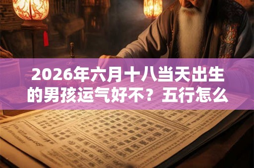 2026年六月十八当天出生的男孩运气好不?五行怎么样 2026年六月十八当天出生的男孩运气好不?五行怎么样
