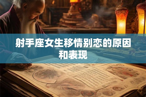 射手座女生移情别恋的原因和表现