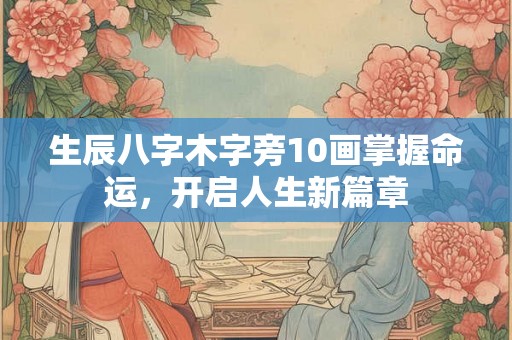 生辰八字木字旁10画掌握命运，开启人生新篇章