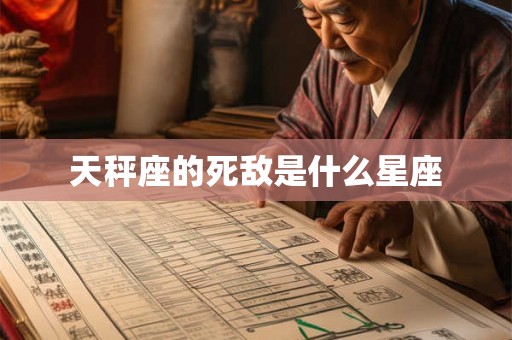 天秤座的死敌是什么星座 天秤座的死敌是什么星座
