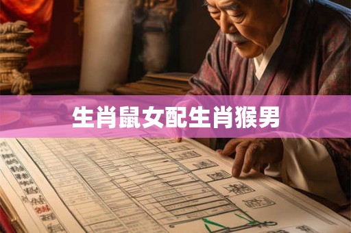 生肖鼠女配生肖猴男