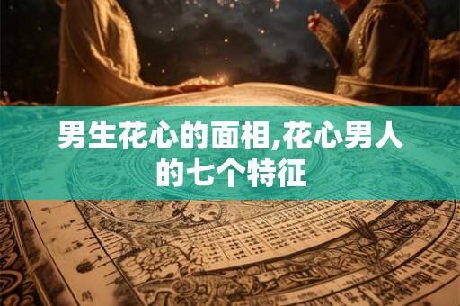 男生花心的面相,花心男人的七个特征