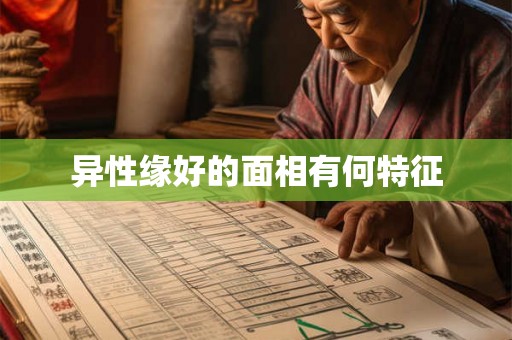 异性缘好的面相有何特征 异性缘好的面相有何特征