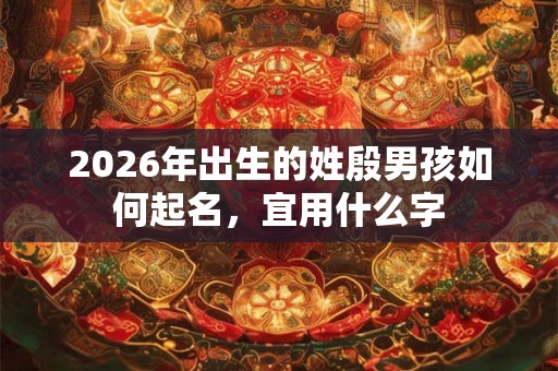 2026年出生的姓殷男孩如何起名，宜用什么字