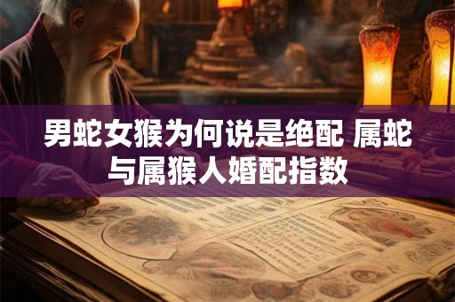 男蛇女猴为何说是绝配 属蛇与属猴人婚配指数