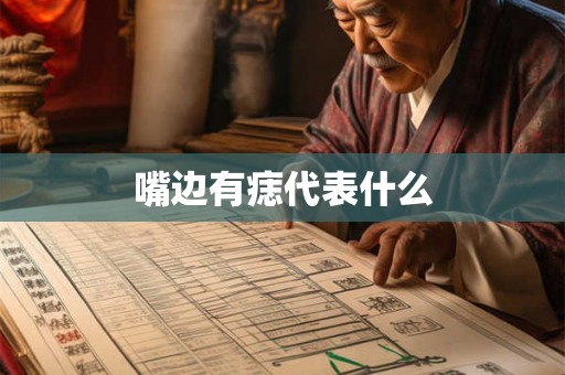 嘴边有痣代表什么 嘴边有痣代表什么
